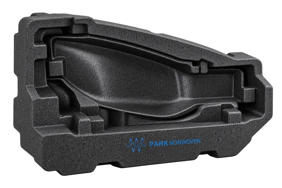 Illustrative vehicle protective inserts product render with PARK Nonwoven branding